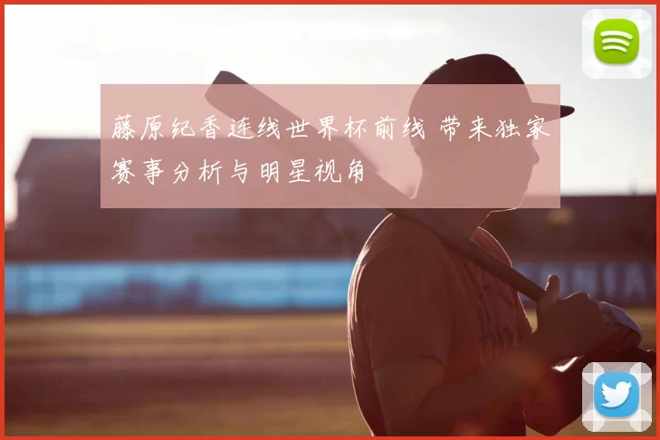 藤原纪香连线世界杯前线 带来独家赛事分析与明星视角